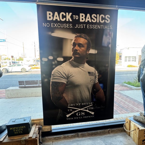 Grunt Style_Styrene_Custom_Back to Basics Banner