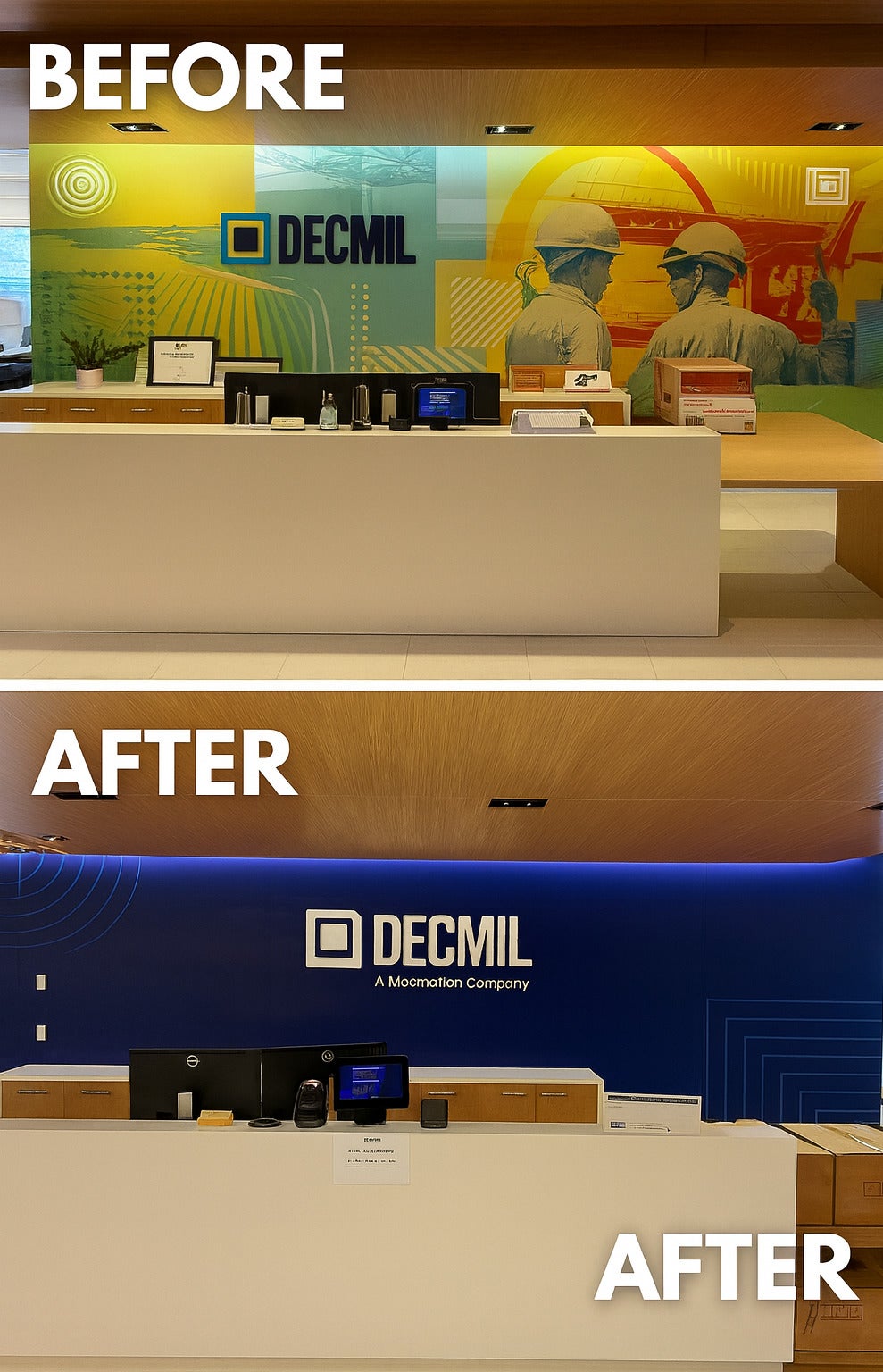 Transforming Decmil Australia’s Reception — A Bold First Impression by ...