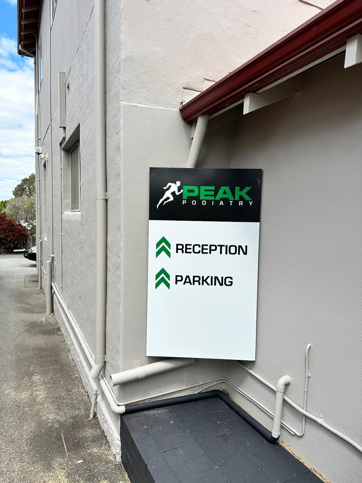 A Fresh Step Forward – Peak Podiatry’s Exterior Signage Transformation