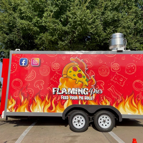 flaming pies 