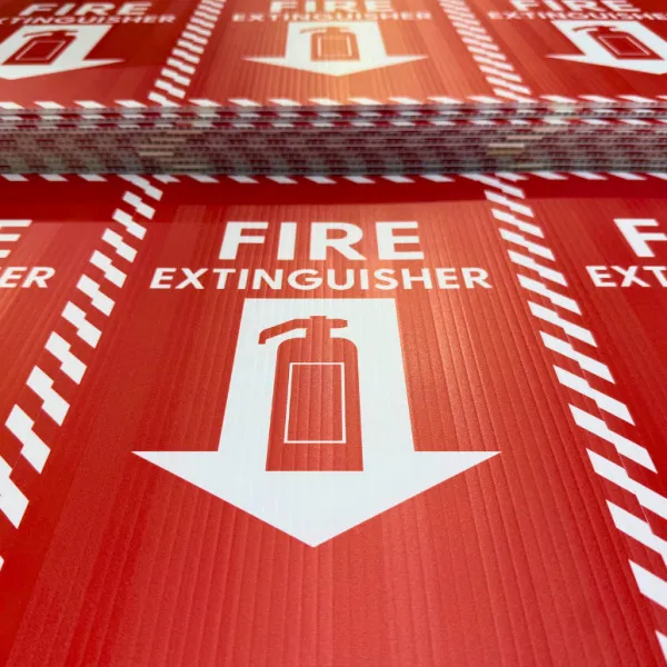 Signage: Fire Extinguisher Identifier