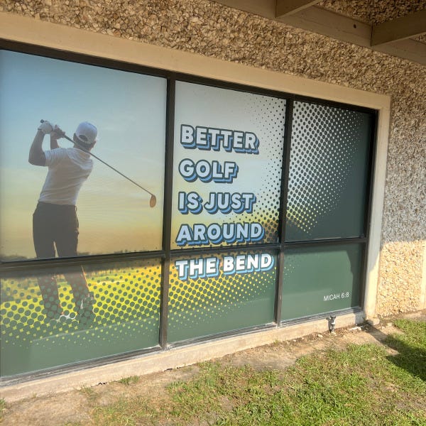 Perf Windows for Doglegg Golf in College Station, Texas