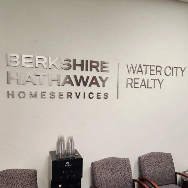 Lettering: Berkshire Hathaway