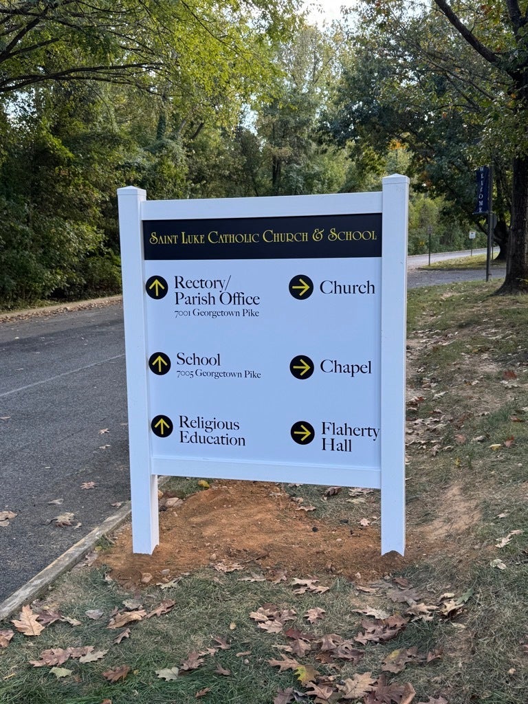 Guiding the Way at Saint Luke Catholic Church in McLean