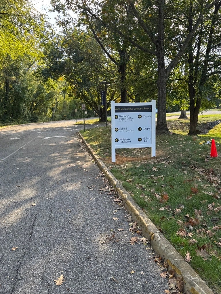 Guiding the Way at Saint Luke Catholic Church in McLean
