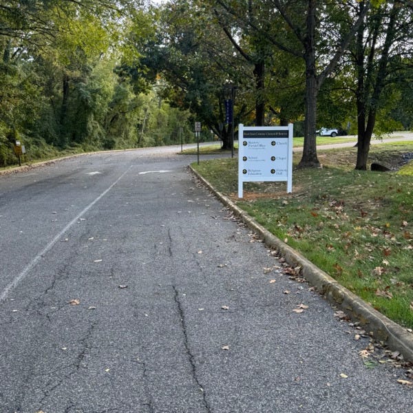Guiding the Way at Saint Luke Catholic Church in McLean