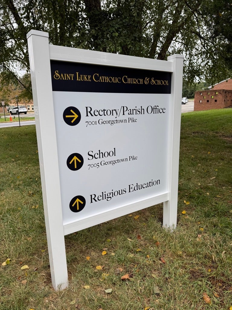 Guiding the Way at Saint Luke Catholic Church in McLean