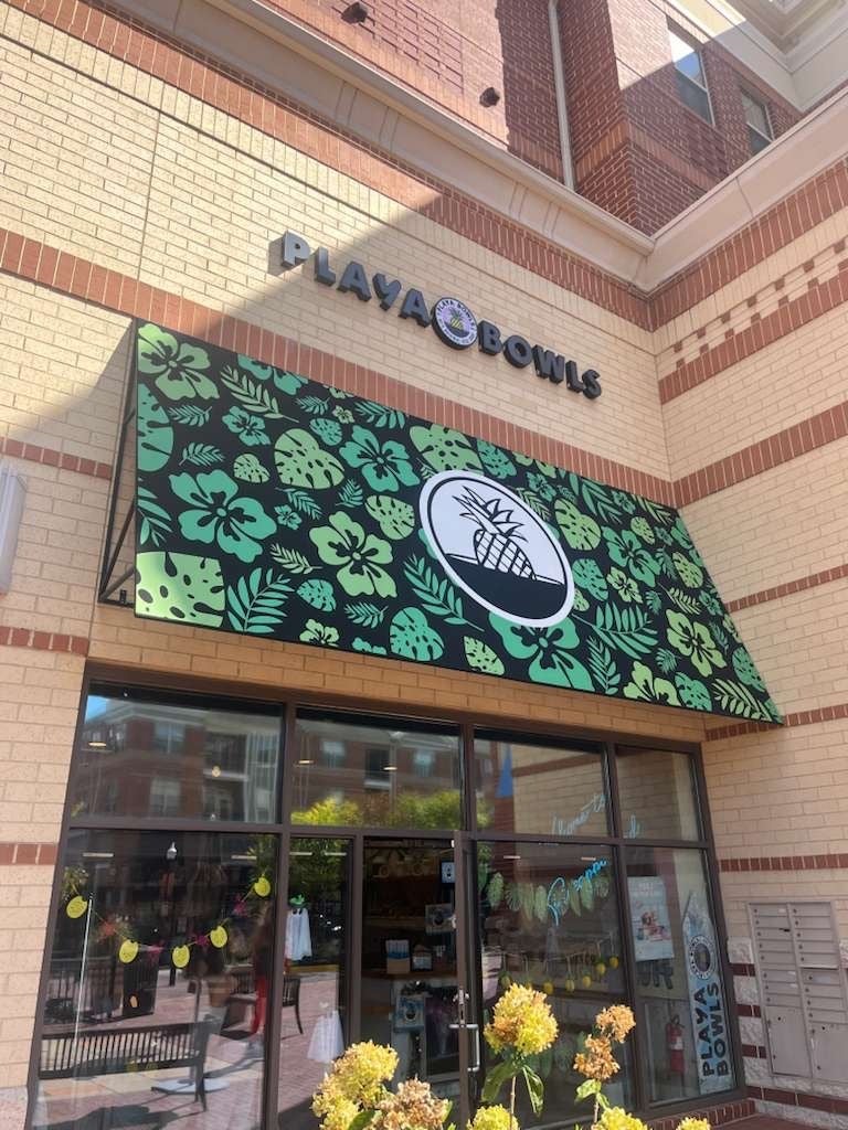 Cool Vibes, Cooler Awnings at Playa Bowls Leesburg