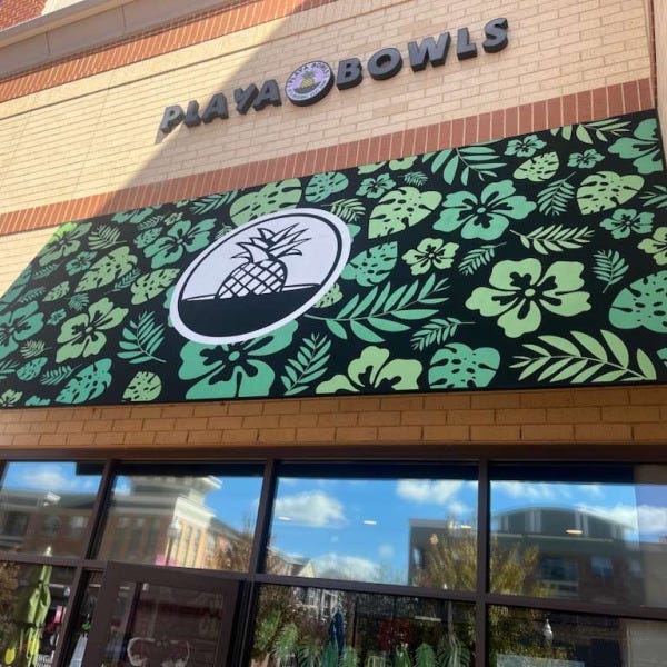 Cool Vibes, Cooler Awnings at Playa Bowls Leesburg