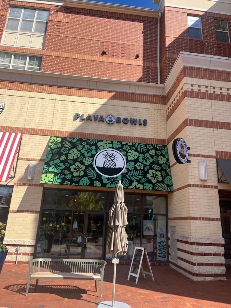 Cool Vibes, Cooler Awnings at Playa Bowls Leesburg
