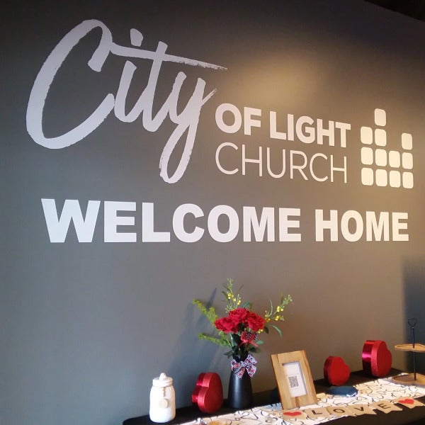 Wall Graphic: City of Light Church