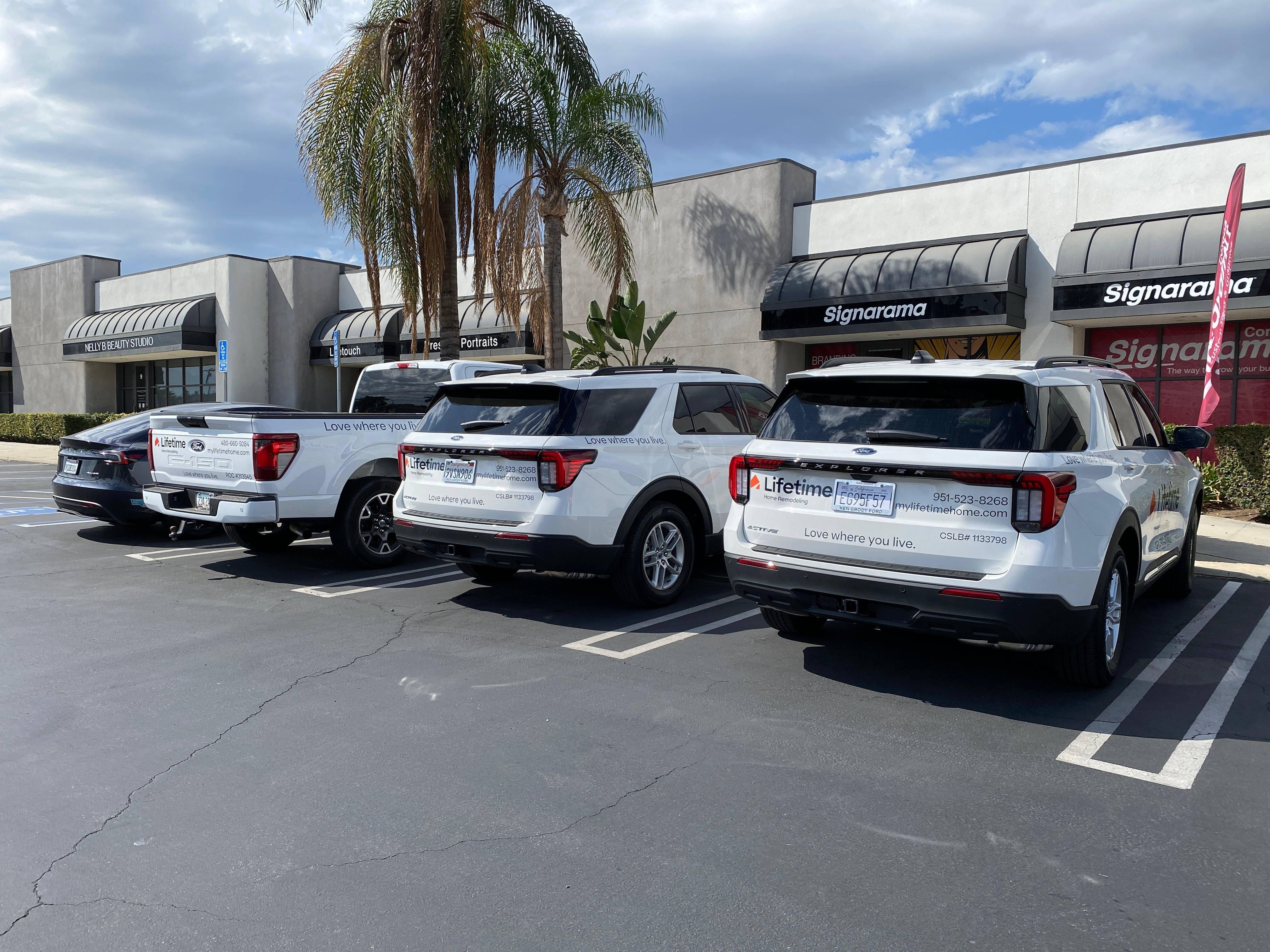 From Blank Trucks to Rolling Billboards: The Lifetime Home Remodeling Fleet Project