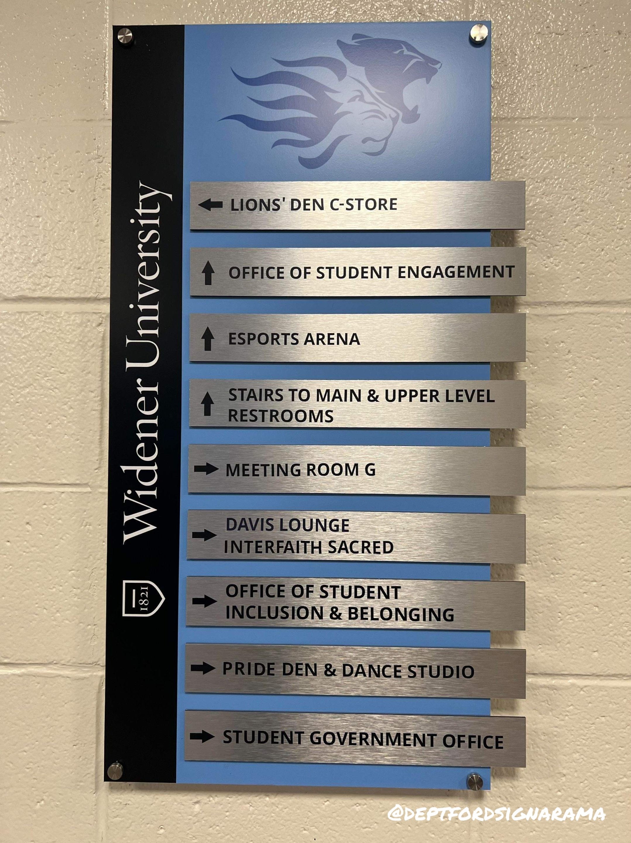 Widener signs