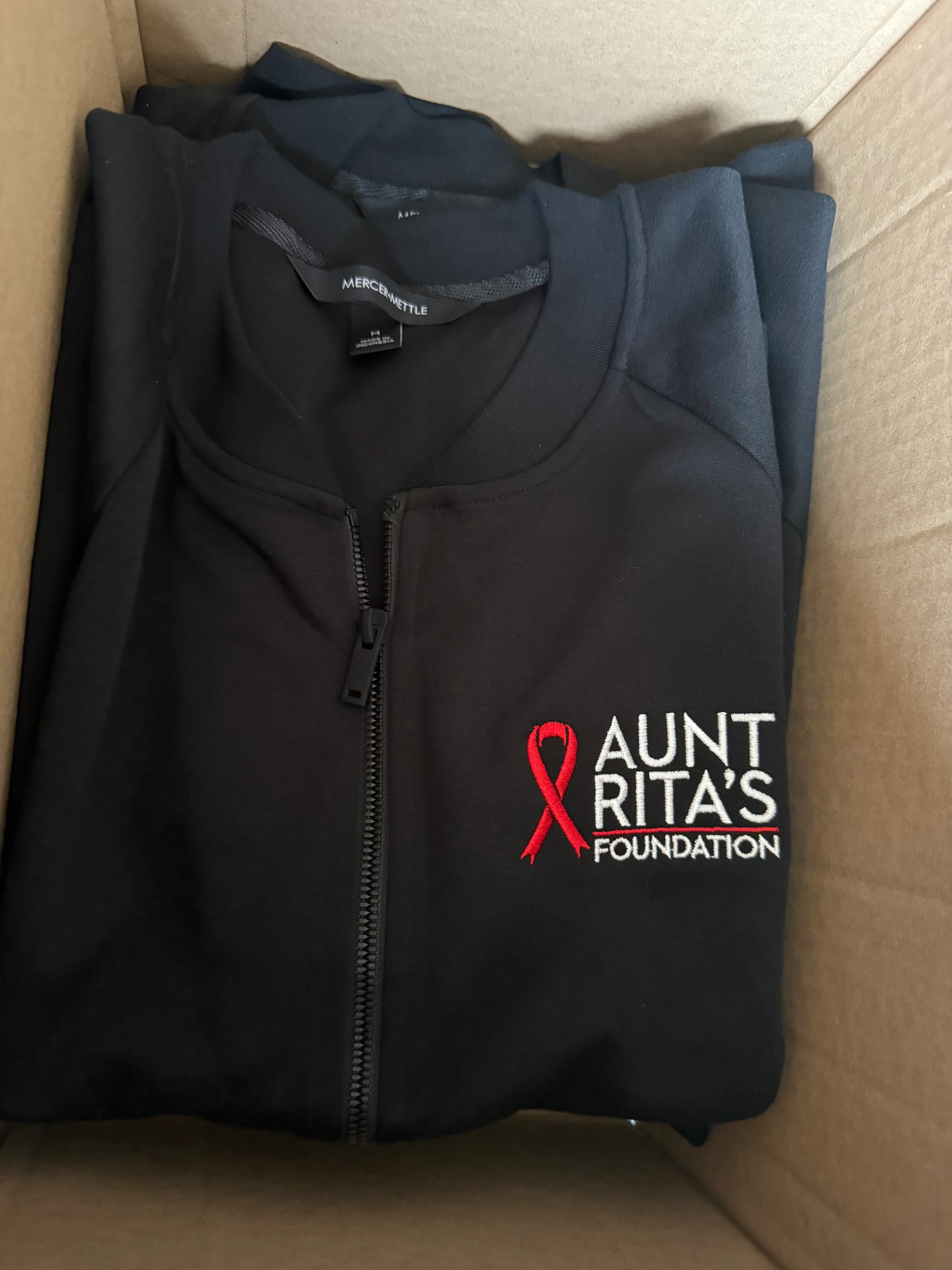 Stitching Support: How Fully Promoted Tempe Helped Aunt Rita’s Foundation Amplify Their Mission with Custom Embroidered Apparel