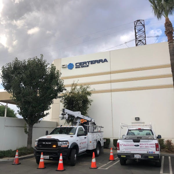 Custom Interior and Exterior Signs for Certerra RMA