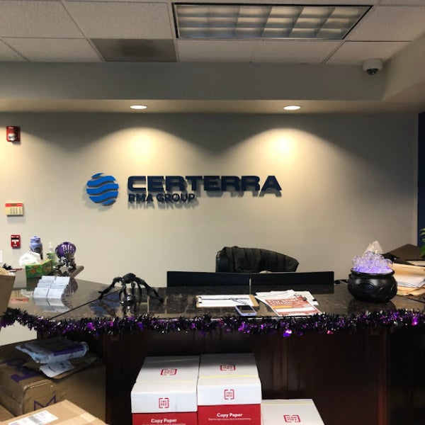 Custom Interior and Exterior Signs for Certerra RMA