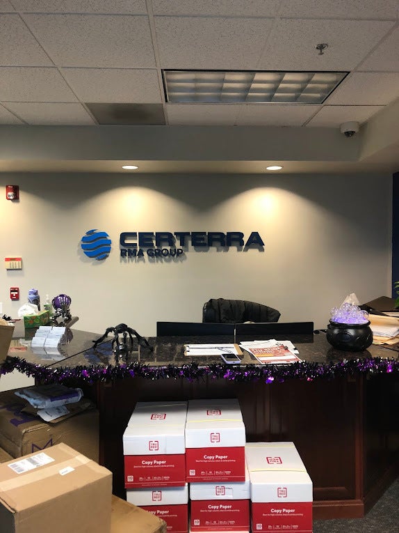 Custom Interior and Exterior Signs for Certerra RMA