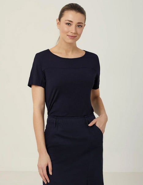 Matt Jersey Boat Neck Top