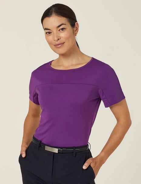 Matt Jersey Boat Neck Top