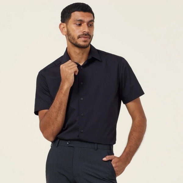 Custom Poplin Short Sleeve Shirt