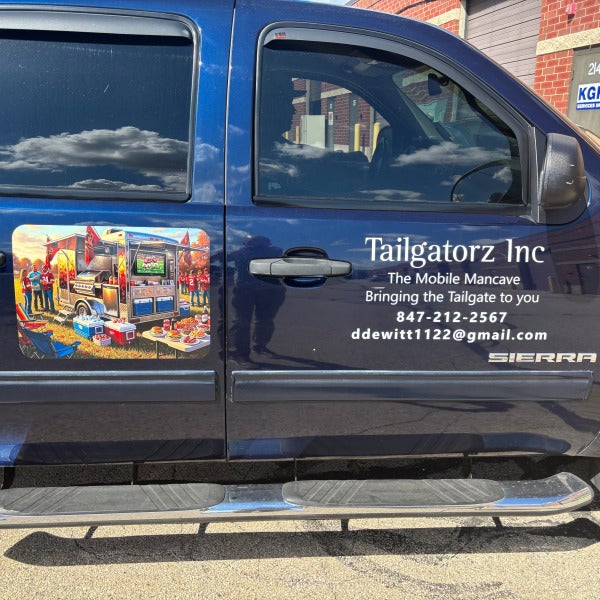 Tailgatorz Inc. Truck Graphics - Passenger side