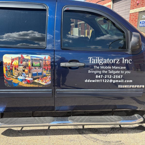 Tailgatorz Inc. Truck Graphics - Passenger side