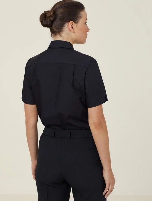 Poplin Short Sleeve Shirt Women's
