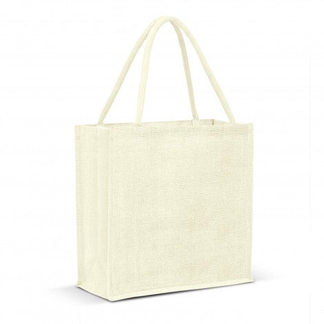 Monza Jute Tote Bag - Colour Match