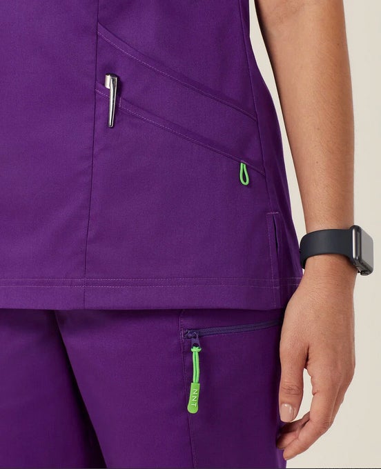 Next-Gen Antibacterial Active Florence Scrub Top