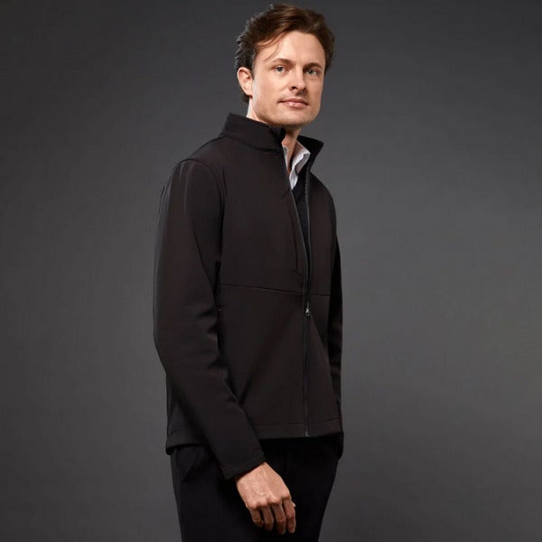 Custom Bonded Fleece Zip Jacket Men's