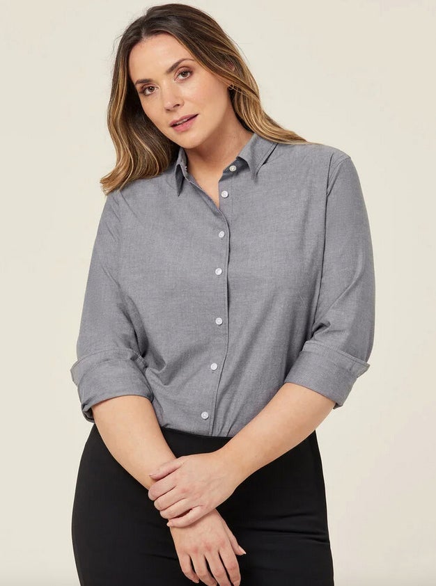 Cotton Chambray LS Relaxed Shirt Women's