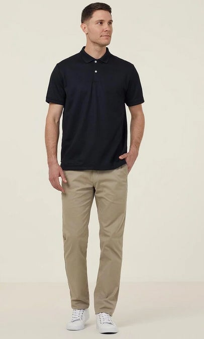 Antibacterial Polyface Short Sleeve Polo Men’s