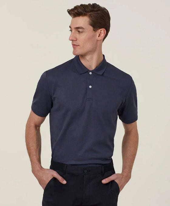 Antibacterial Polyface Short Sleeve Polo Men’s