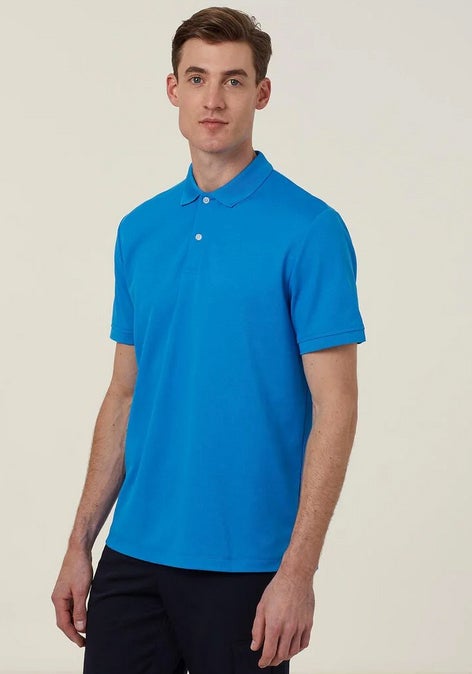 Antibacterial Polyface Short Sleeve Polo Men’s