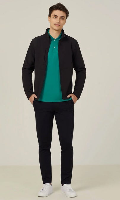 Antibacterial Polyface Short Sleeve Polo Men’s