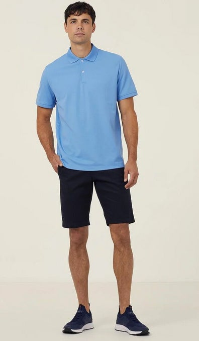 Antibacterial Polyface Short Sleeve Polo Men’s