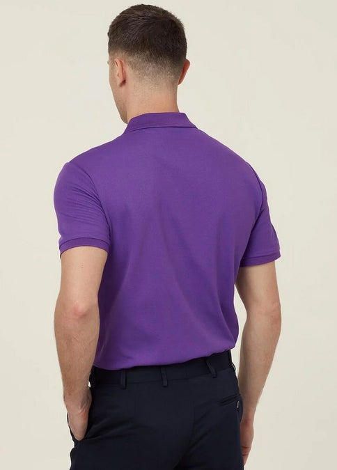 Antibacterial Polyface Short Sleeve Polo Men’s