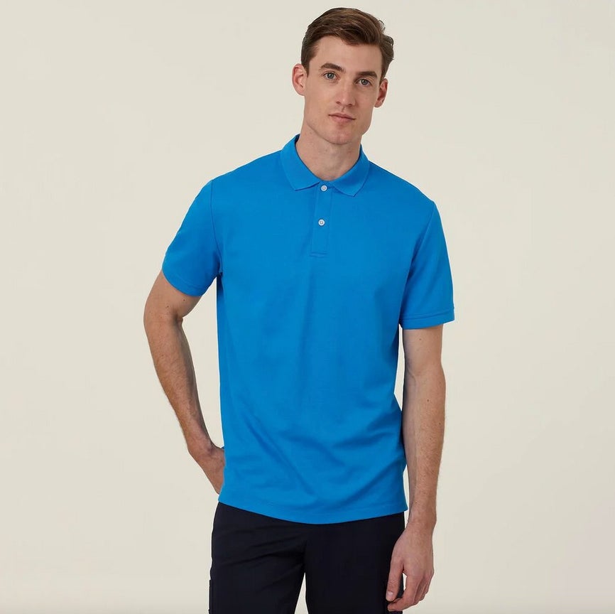 Antibacterial Polyface Short Sleeve Polo Men’s
