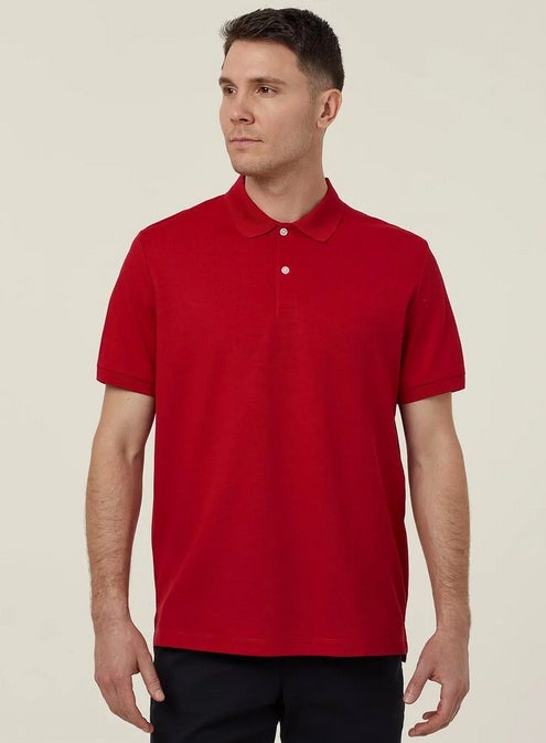Antibacterial Polyface Short Sleeve Polo Men’s