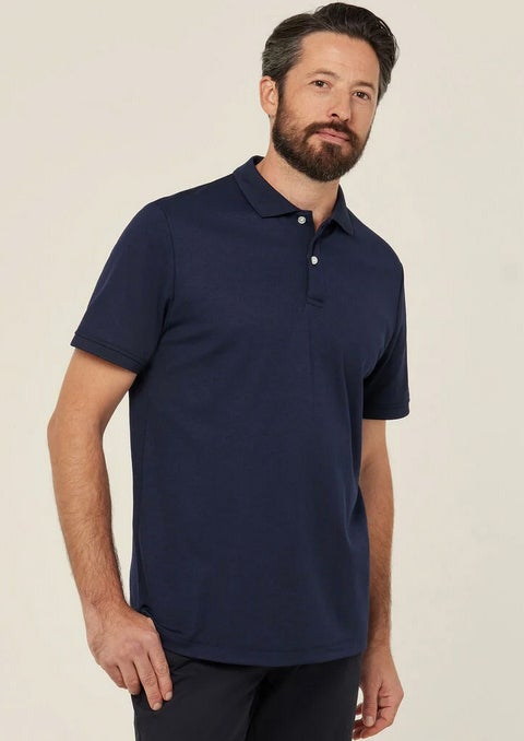 Antibacterial Polyface Short Sleeve Polo Men’s