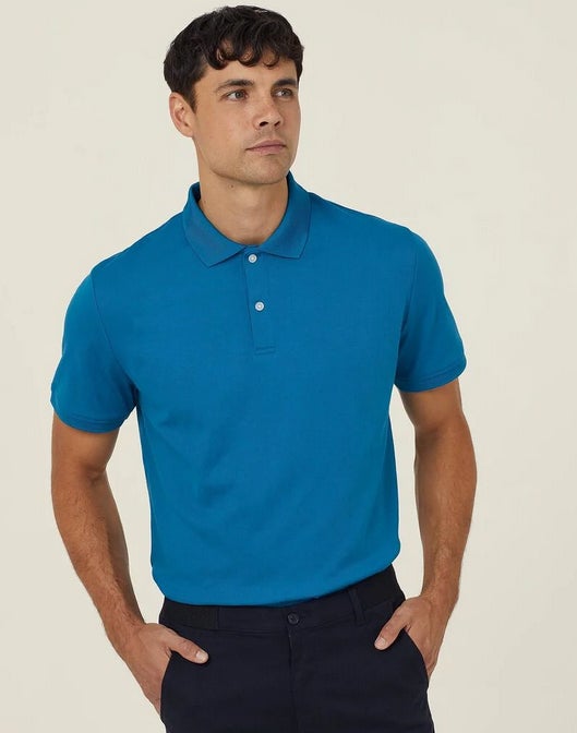 Antibacterial Polyface Short Sleeve Polo Men’s