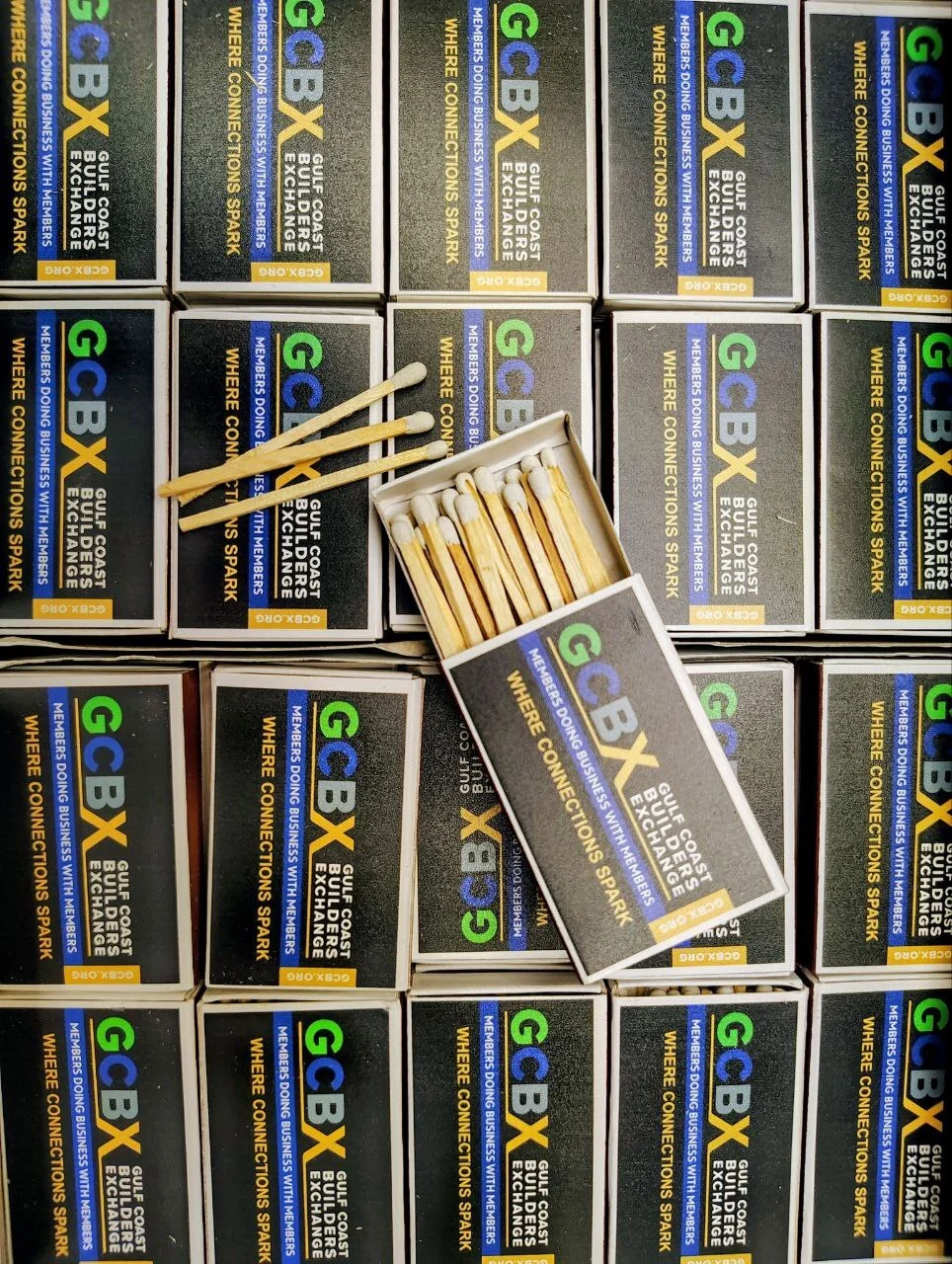 Spark Connections: GCBX Branded Matchboxes
