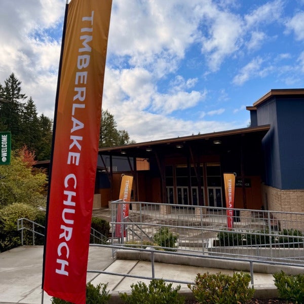 Colors of Fall Meet the Spirit of Welcome - Timberlake Church, Redmond, WA