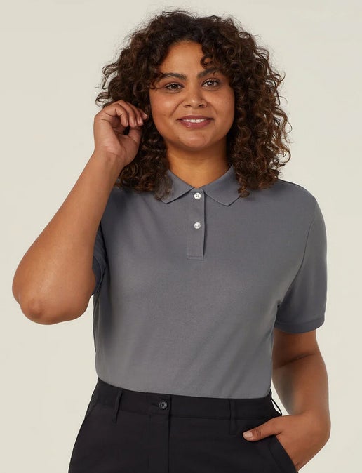 Antibacterial Polyface Short Sleeve Polo Women’s