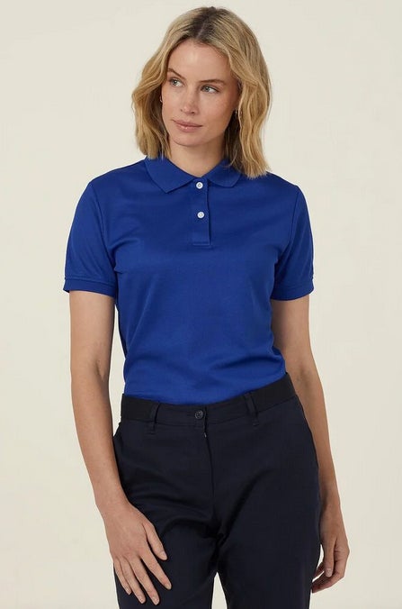 Antibacterial Polyface Short Sleeve Polo Women’s