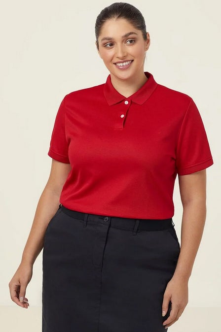 Antibacterial Polyface Short Sleeve Polo Women’s