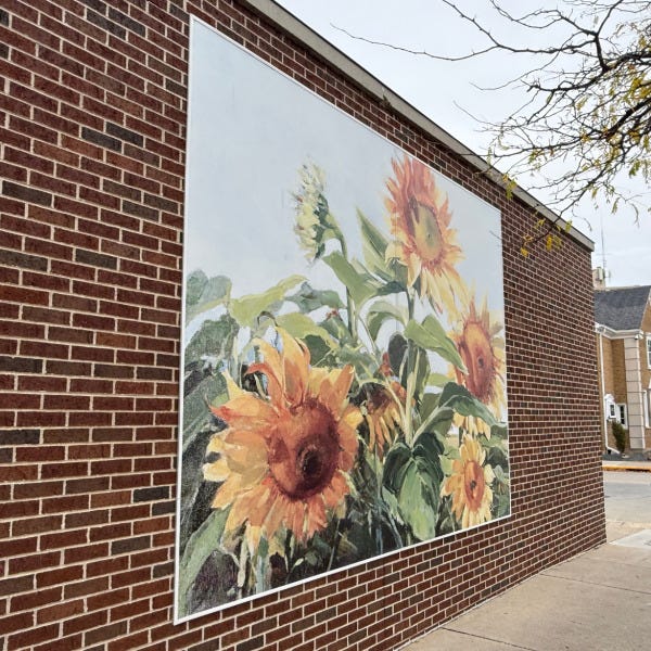 exterior: mural