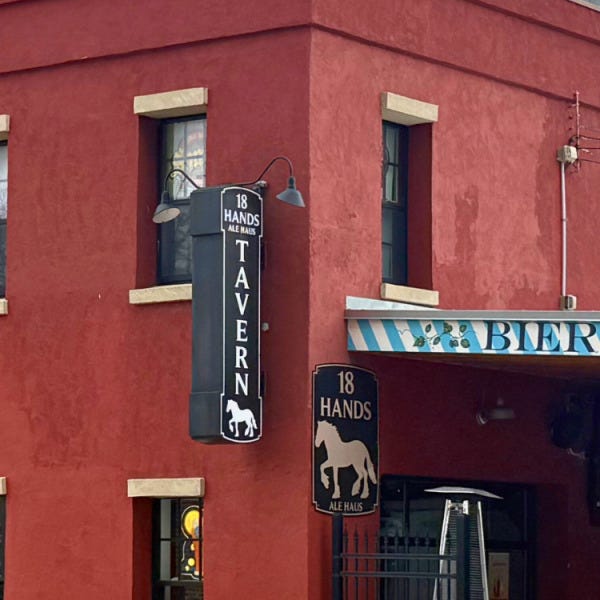 exterior: tavern