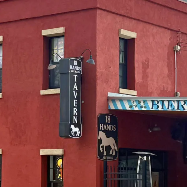 exterior: tavern