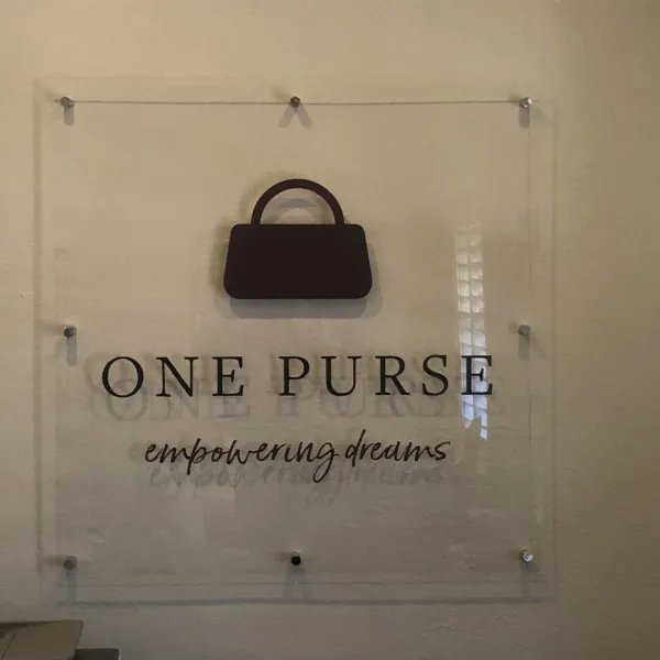 One Purse Lobby Sign Orlando Florida